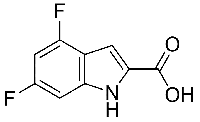 MC63734 4,6-Difluoroindole-2-Carboxylic Acid 247564-66-5 4,6-二氟吲哚-2-羧酸