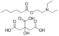 MC63410 2-Diethylaminoethyl Hexanoate 2-Hydroxypropane-1,2,3-tricarboxylate 220439-24-7 己酸二乙氨基乙醇酯柠檬酸盐