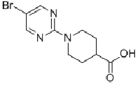MC76552 1-(5-BROMOPYRIMIDIN-2-YL)PIPERIDINE-4-CARBOXYLIC ACID 799283-92-4 1-(5-溴吡啶)-2-哌嗪