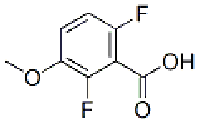 MC77930 2,6-DIFLUORO-3-METHOXYBENZOIC ACID 886498-30-2 2,6-二氟-3-甲氧苯甲酸