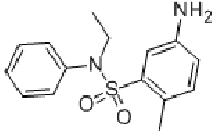 MC72904 5-Amino-N-ethyl-2-methyl-N-phenylbenzenesulphonamide 51123-09-2 2-甲基-5-氨基-N-乙基苯磺酰苯胺