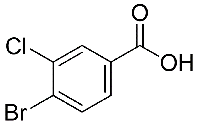 MC63780 4-Bromo-3-Chlorobenzoic Acid 25118-59-6 4-溴-3-氯苯甲酸