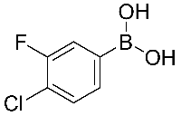 MC61277 4-Chloro-3-Fluorobenzeneboronic Acid 137504-86-0 4-氯-3-氟苯硼酸