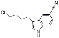 MC70331 3-(4-Chlorbutyl)-1H-indol-5-carbonitril 143612-79-7 3-(4-氯代丁基)-5-氰基吲哚
