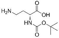 MC68197 Boc-D-2,4-Diaminobutyric Acid 80445-78-9 叔丁氧羰基-D-2,4-二氨基丁酸