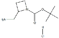 MC79943 tert-Butyl 2-(aMinoMethyl)azetidine-1-carboxylate hydrochloride 1210002-57-5 tert-Butyl 2-(aMinoMethyl)azetidine-1-carboxylate hydrochloride