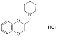 MC82980 1-[(2,3-dihydro-1,4-benzodioxin-2-yl)methyl]piperidinium chloride 135-87-5 1-[(2,3-dihydro-1,4-benzodioxin-2-yl)methyl]piperidinium chloride