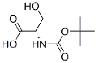 MC99535 Serine, N-[(1,1-dimethylethoxy)carbonyl]- (9CI) 3850-40-6 BOC-DL-丝氨酸
