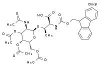 MC82174 N-Alpha-(9-Fluoroenyloxycarbonyl)-o-(2-Acetamido-2Deoxy-3,4,6-Tri-o-Acetyl-Alpha-d-Galactopyranosyl)-l-Threonine 116783-35-8 N-Alpha-(9-Fluoroenyloxycarbonyl)-o-(2-Acetamido-2Deoxy-3,4,6-Tri-o-Acetyl-Alpha-d-Galactopyranosyl)-l-Threonine