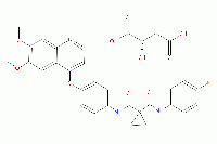 MC41123  Cabozantinib malate (XL184)  [1140909-48-3]