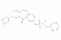 MC81100 MK-2461 917879-39-1 N-((2R)-1,4-Dioxan-2-ylmethyl)-N-methyl-N'-[3-(1-methyl-1H-pyrazol-4-yl)-5-oxo-5H-benzo[4,5]cyclohepta[1,2-b]pyridin-7-yl]sulfam