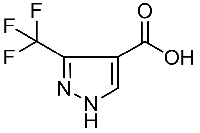 MC66305 3-(Trifluoromethyl)pyrazole-4-carboxylic acid 543739-84-0 5-三氟甲基-1H-吡唑-4-羧酸