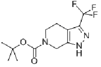 MC75880 TERT-BUTYL 3-(TRIFLUOROMETHYL)-1,4,5,7-TETRAHYDRO-6H-PYRAZOLO[3,4-C]PYRIDINE-6-CARBOXYLATE 733757-89-6 3-三氟甲基-4,5-二氢-1H-吡唑并[3,4-c]吡啶-6(7H)-羧酸叔丁酯