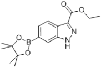 MC79072 3-ETHOXYCARBONYL-1H-INDAZOLE-6-BORONIC ACID PINACOL ESTER 947191-20-0 6-频哪醇硼酸酯基-1H-吲唑-3-羧酸乙酯