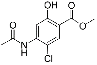 MC63653 4-Acetylamino-5-Chloro-2-Hydroxybenzoic Acid Methyl Ester 24190-77-0 4-乙酰氨基-5-氯-2-羟基苯甲酸甲酯
