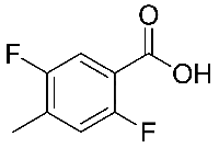 MC60244 2,5-Difluoro-4-Methylbenzoic Acid 103877-80-1 2,5-二氟-4-甲基苯甲酸