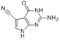 MC75391 3H-Pyrrolo[2,3-d]pyrimidine-5-carbonitrile, 2-amino-4,7-dihydro-4-oxo- 69205-79-4 2-氨基-4-氧代-4,7-二氢-3H-吡咯并[2,3-D]嘧啶-5-甲腈