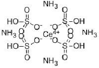 MC70298 AMMONIUM CERIUM(IV) SULFATE TETRAHYDRATE 13840-04-5 硫酸铈铵
