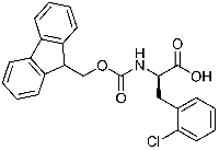 MC63183 Fmoc-D-2-Chlorophe 205526-22-3 Fmoc-D-2-氯苯丙氨酸
