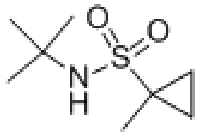 MC75104 1-METHYL-CYCLOPROPANESULFONIC ACID TERT-BUTYLAMIDE 669008-25-7 N-叔丁基-1-甲基环丙烷-1-磺酰胺