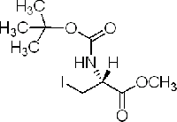 MC87352 Boc-β-iodo-Ala-OMe 93267-04-0 (R)-N-叔丁氧羰基-3-碘代丙氨酸甲酯