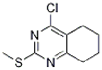 MC72988 4-chloro-2-(Methylthio)-5,6,7,8-tetrahydroquinazoline 51660-11-8 4-氯-5,6,7,8-四氢-2-(甲硫基)喹唑啉