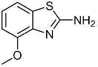 MC66345 4-Methoxy-2-Aminobenzothiazole 5464-79-9 2-氨基-4-甲氧基苯并噻唑