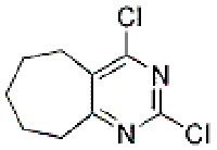 MC76248 2,4-dichloro-6,7,8,9-tetrahydro-5H-cyclohepta[d]pyrimidine 76780-96-6 2,4-dichloro-6,7,8,9-tetrahydro-5H-cyclohepta[d]pyrimidine