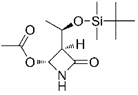 MC67985 (3S,4R)-4-Acetoxy-3-[(R)-1-(tert-butyldimethylsilyloxy)ethyl]azetidin-2-one 76855-69-1 (3R,4R)-4-乙酰氧基-3-[(R)-叔丁基二甲硅氧基)乙基]-2-氮杂环丁酮