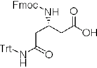MC45450  (3S)-3-(芴甲氧羰基氨基)-5-氧代-5-(三苯甲基氨基)戊酸  [283160-20-3]
