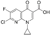MC60031 7-Chloro-1-Cyclopropyl-6-Fluoro-4-Oxo-1,4-Dihydro-1,8-Naphthyridine-3-Carboxylic Acid 100361-18-0 环丙基萘啶羧酸