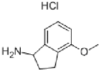 MC72037 4-METHOXY-INDAN-1-YLAMINE HYDROCHLORIDE 41566-80-7 4-甲氧基-2,3-二氢-1H-茚-1-胺盐酸盐