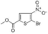 MC85202 5-Bromo-4-nitrothiophene-2-carboxylic acid methyl ester 38239-32-6 5-溴-4-硝基噻吩-2-甲酸甲酯