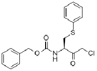 MC83668 (R)-Phenylmethyl [3-chloro-2-oxo-1-[(phenylthio)methyl]-propyl]carbamate 159878-01-0 (R)-(-)-3-(苄氧羰基氨基)-1-氯-4-苯硫基-2-丁酮