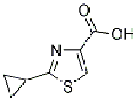 MC72582 4-Thiazolecarboxylicacid,2-cyclopropyl-(9CI) 478366-05-1 2-环丙基噻唑-4-羧酸
