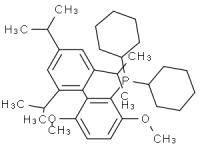 MC70071 2-(Dicyclohexylphosphino)-3,6-Dimethoxy-2-4-6-Tri-i-Propyl-1,1-Biphenyl 1070663-78-3 2-(二环己基膦)-3,6-二甲氧基-2-4-6-三-I-丙基-11-联苯