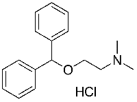 MC61775 N-(2-Diphenylmethoxyethyl)-N,N-Dimethylamine Hydrochloride 147-24-0 苯海拉明盐酸盐