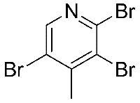 MC64646 2,3,5-Tribromo-4-Methylpyridine 3430-25-9 2,3,5-三溴-4-甲基吡啶