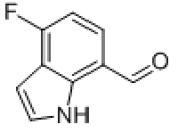 MC38501  1H-Indole-7-carboxaldehyde,4-fluoro-(9CI)  [389628-19-7]