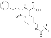 MC91563 N2-(1S-Ethoxycarbonyl-3-phenylpropyl)-N6-trifluoroacetyl-L-lysine 116169-90-5 N2-(1-乙氧羰基-3-苯丙基)-N6-三氟乙酰基-L-赖氨酸