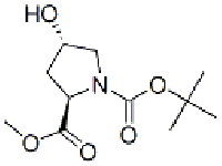 MC93316 N-BOC-TRANS-4-HYDROXY-D-PROLINE METHYL ESTER 135042-17-0 N-BOC-反式-4-羟基-D-脯氨酸甲酯