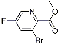 MC79985 Methyl 3-broMo-5-fluoropyridine-2-carboxylate 1214337-00-4 3-溴-5-氟吡啶-2-甲酸甲酯