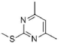 MC70308 4,6-Dimethyl-2-methylmercapyrimidine 14001-64-0 2-甲硫基-4,6-二甲基嘧啶