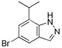 MC76337 1H-Indazole, 5-broMo-7-(1-Methylethyl)- 773887-09-5 5-溴-7-异丙基-1氢-吲唑