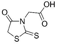 MC66537 Rhodanine-3-acetic acid 5718-83-2 3-羧甲基绕丹宁
