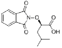 MC84871 Pentanoic acid, 2-[(1,3-dihydro-1,3-dioxo-2H-isoindol-2-yl)oxy]-4-methyl-,(2R)- 310404-45-6 (2R)-2-[(1,3-二氢-1,3-二氧代-2H-异吲哚-2-基)氧基]-4-甲基-戊酸