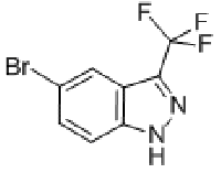MC73861 1H-INDAZOLE, 5-BROMO-3-(TRIFLUOROMETHYL)- 57631-11-5 5-溴-3-三氟甲基-1H-吲唑