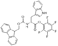 MC42293  N-[芴甲氧羰基]-D-色氨酸五氟甲基酯  [136554-94-4]
