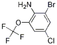 MC37098  2-溴-4-氯-6-三氟甲氧基苯胺  [1244949-24-3]