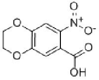 MC73865 7-NITRO-2,3-DIHYDRO-1,4-BENZODIOXINE-6-CARBOXYLIC ACID 57672-33-0 7-硝基-1,4-苯并二噁烷-6-甲酸